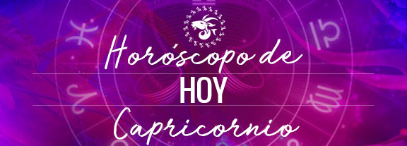 Horóscopo de Capricornio Hoy