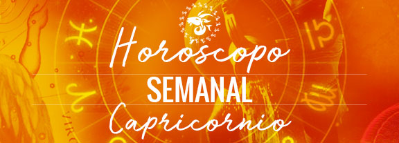 Horóscopo de Capricornio Semanal